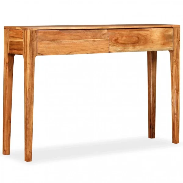 VidaXL Table Console Bois Massif 118 X 30 X 80 Cm 1