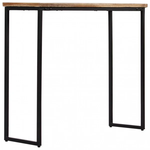 VidaXL Table Console Teck Recyclé Massif 90 X 30 X 76 Cm 6