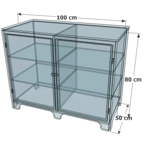 FORM XL Vitrine Basse Plexiglas 9