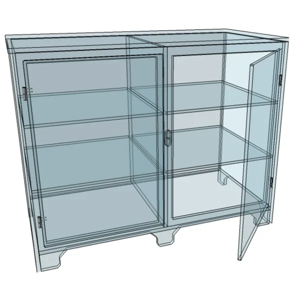 FORM XL Vitrine Basse Plexiglas 4